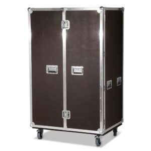 Modul C Single Door Case 950 x 700 x 1600 mm BxTxH (Maße Aussenmaße über Rollen und Alukante)