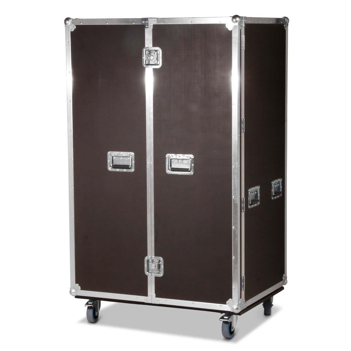 Modul C Single Door Case 950 x 700 x 1600 mm BxTxH (Maße Aussenmaße über Rollen und Alukante)