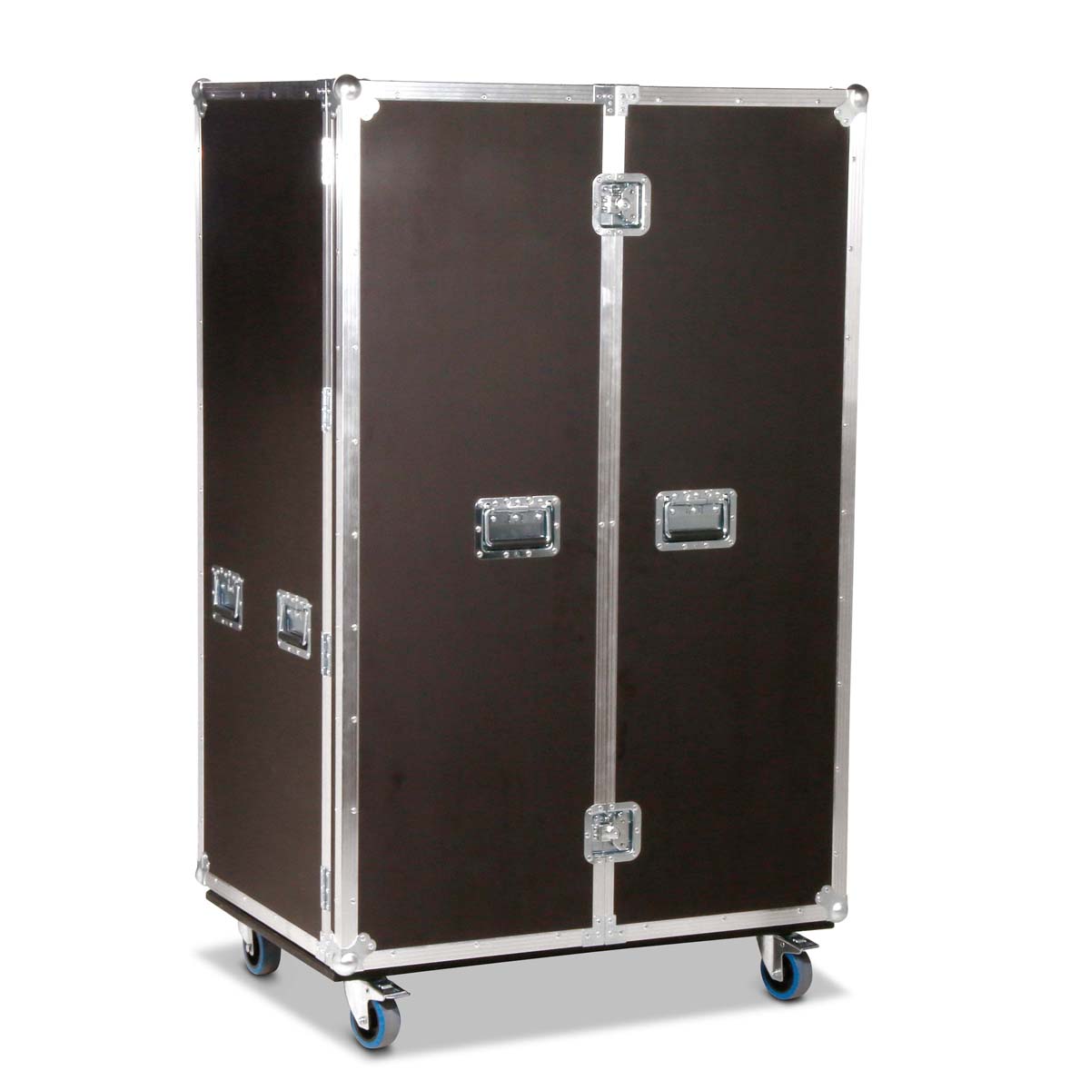 Modul C Single Door Case 950 x 700 x 1600 mm BxTxH (Maße Aussenmaße über Rollen und Alukante)