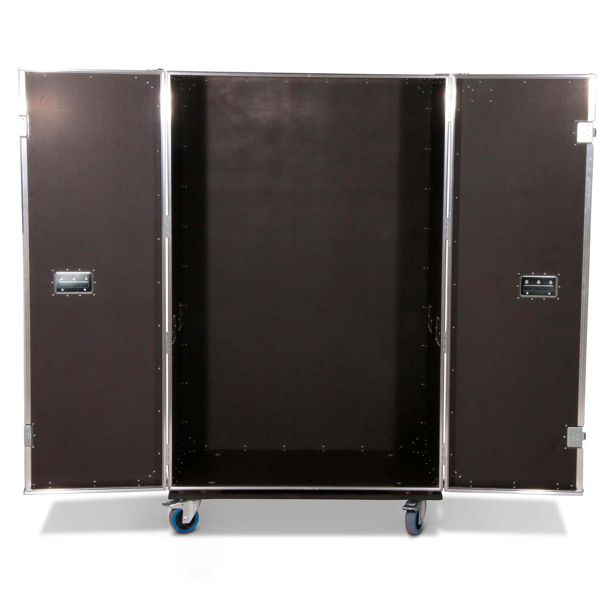 Modul C Single Door Case 950 x 700 x 1600 mm BxTxH (Maße Aussenmaße über Rollen und Alukante)