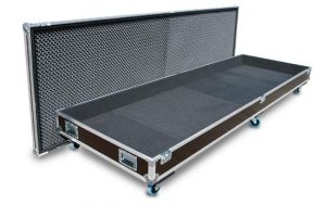 Flightcase Bauart Truhe Profi 290 x 90 x 15 cm BxTxH