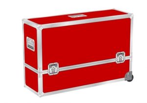 Haubencase für Keltische Harfe rot