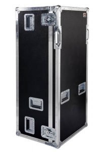 Heavy Single Door Case schwarz 620x420x1400