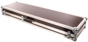 Keyboardcase mit Zubehörfach links 20cm für Korg Krome 61im Case spielbar
