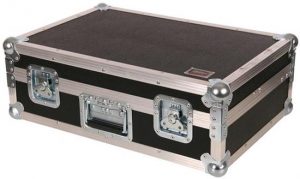 Koffercase schwarz mit Vollpolsterung 600x400x190mm BxTxH