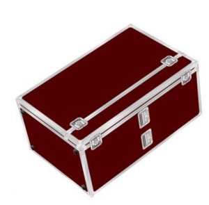Single Door Case 700 x 500 x 1100 mm BxTxH mit geteiltem Deckel vorne im Verhältnis 550/150
