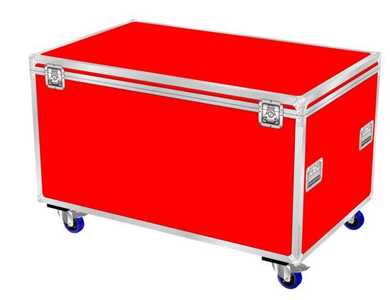 Truhenflightcase 1200 x (450+210) x 600 mm BxTxH