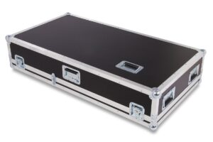 Keyboard Case for  Hammond XK5 attached to the XLK-5 + Leslie switch