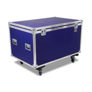Truhencase  1130x730x600mm BxTxH mit abnehmbaren Rollen