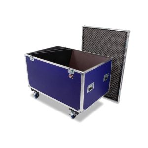 Truhencase  1130x730x600mm BxTxH mit abnehmbaren Rollen