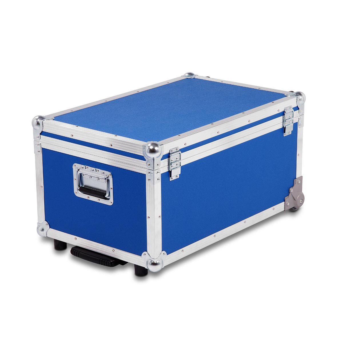 Truhencase blau auf Eckrollen 700x440x340 mm BxTxH