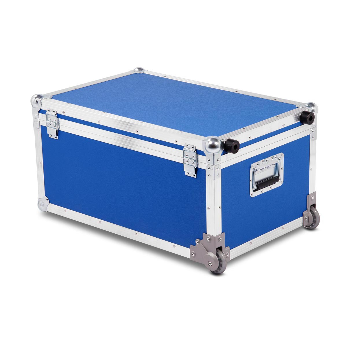 Truhencase blau auf Eckrollen 700x440x340 mm BxTxH