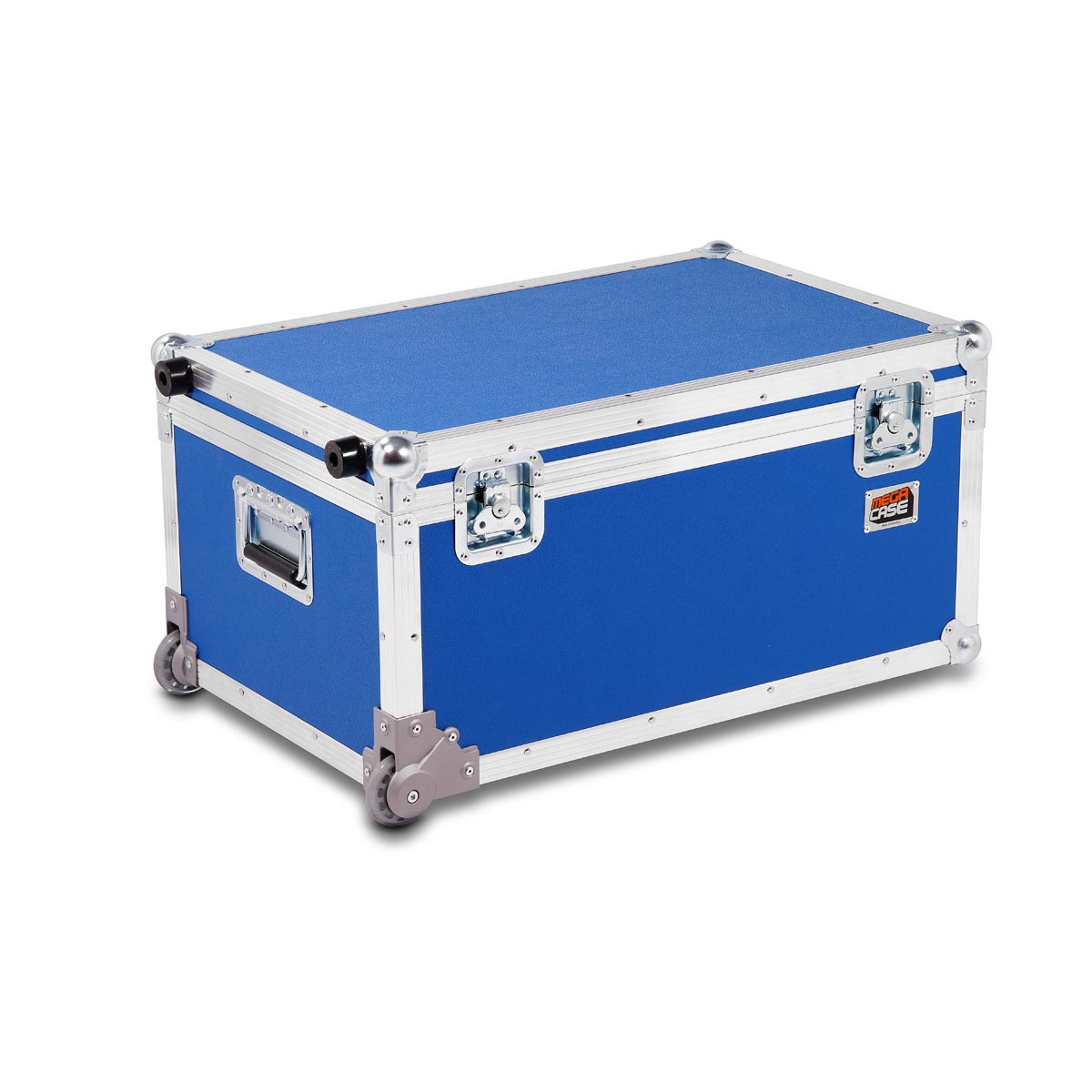 Truhencase blau auf Eckrollen 700x440x340 mm BxTxH