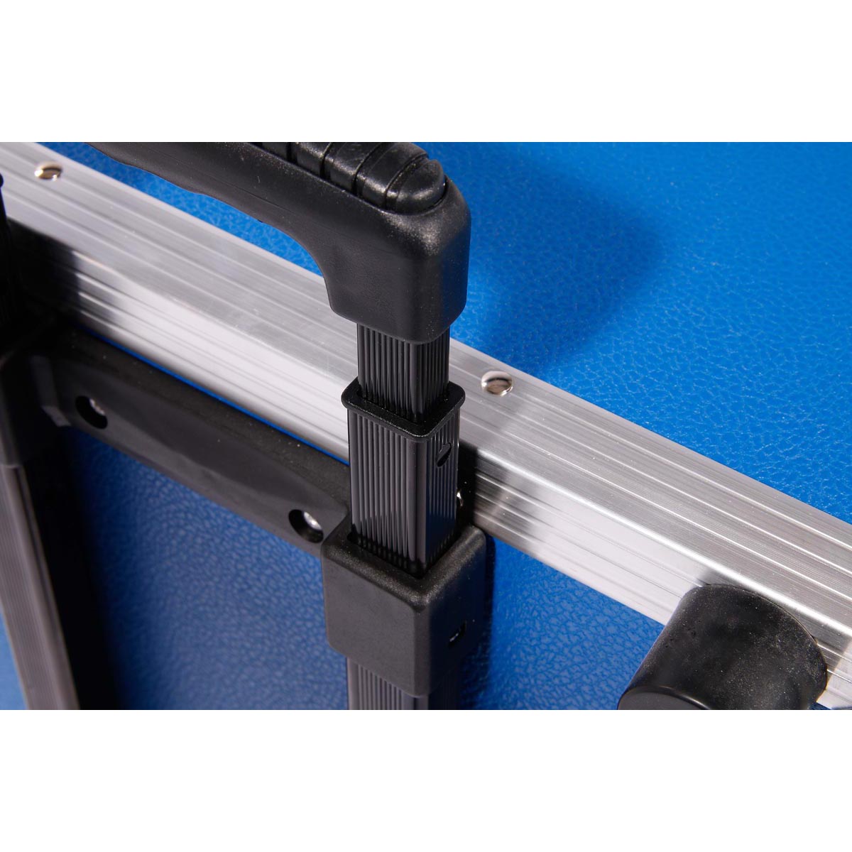 Truhencase blau auf Eckrollen 700x440x340 mm BxTxH
