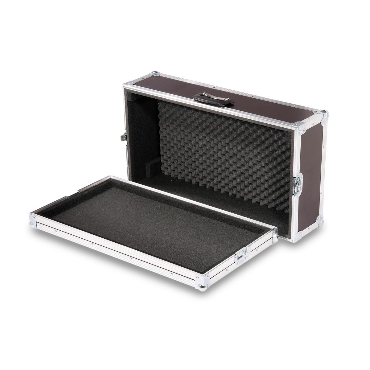 Pedalcase with foam padding 620 x 320 x 150mm WxDxH
