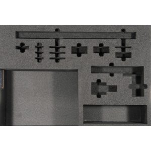 Kofferflightcase Profi 75 x 45 x 30 cm  mit Schaumstoff-Inlay nach Kundenzeichnung