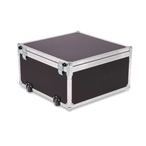 Koffer mit Kantenrollen und versenktem Ausziehgriff 520 x 520 x 250 mm BxTxH