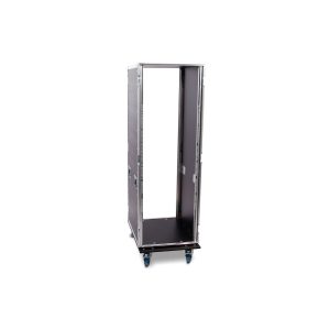 33 HE Profi Rack 60 mit Rollen gebremst Catch im Deckel