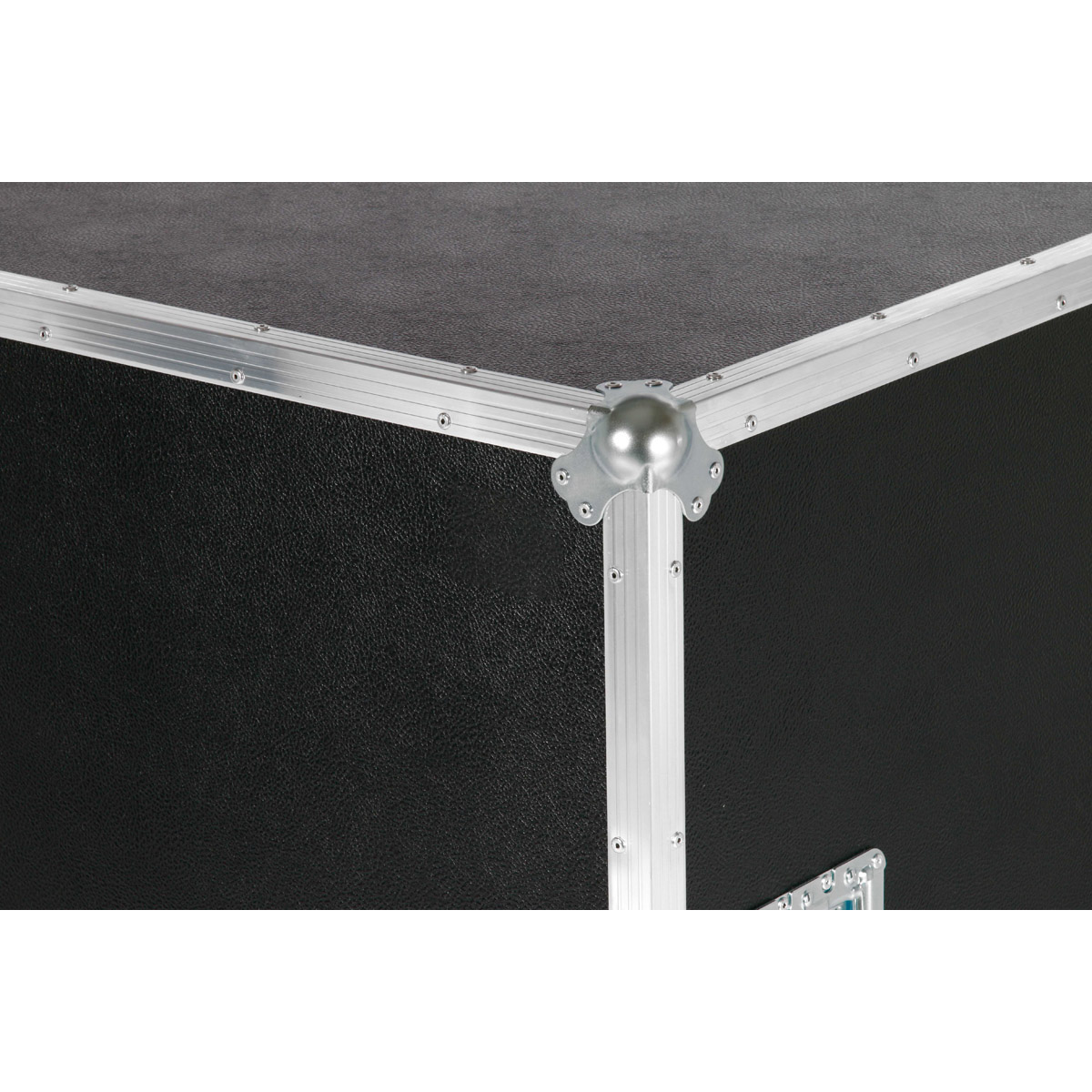 Profi Haubencase schwarz 850 x 750 x 650 mm BxTxH auf Rollen