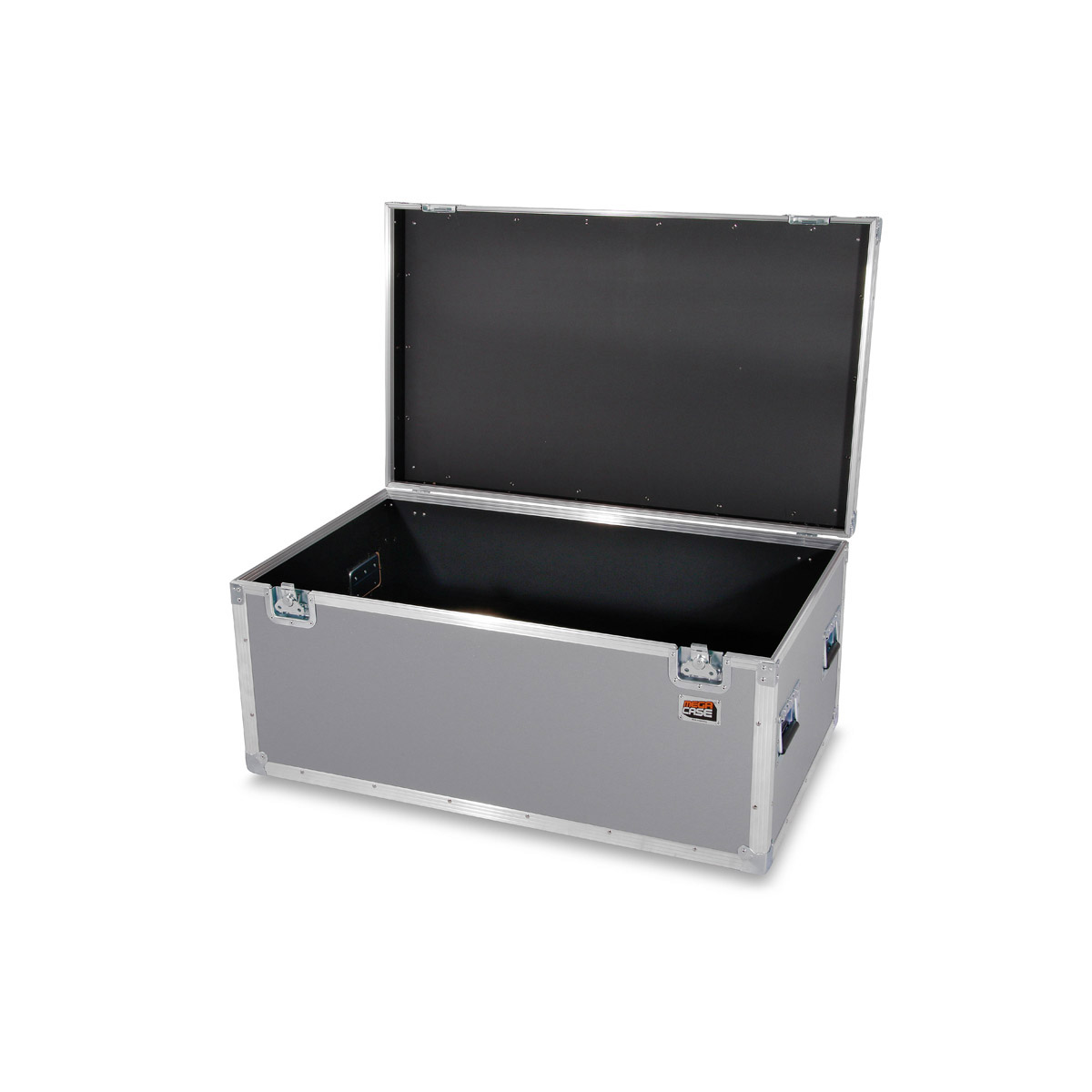 Truhencase in grau Außenmaße 1000 x 600 x 450 mm BxTxH