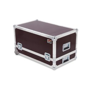Haubencase mit Eckeinbaurollen für Standgerät 415x633x400