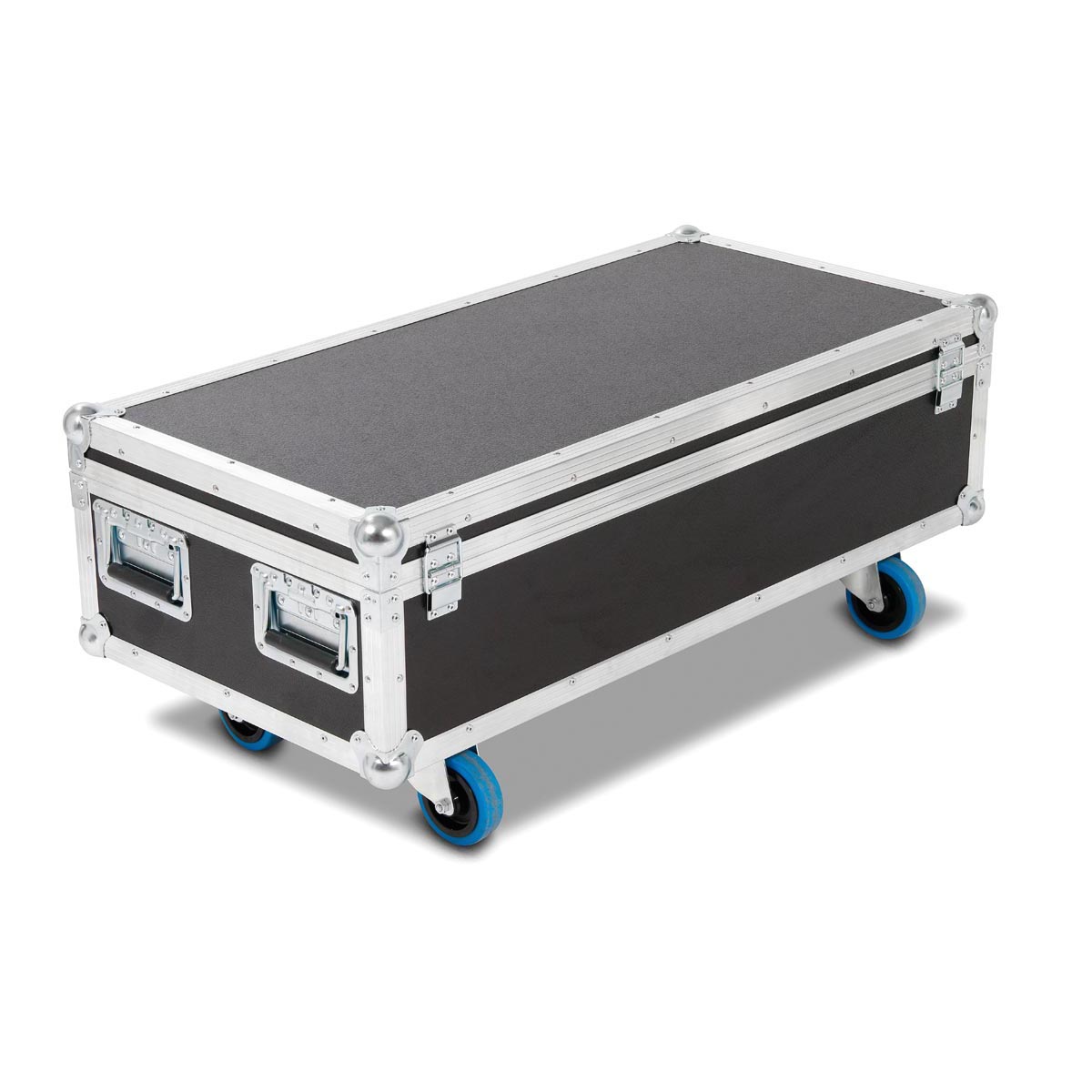 Truhe mit Aussenmaße über Rollen und Kugelecken 1000 x 500 x 380 mm BxTxH