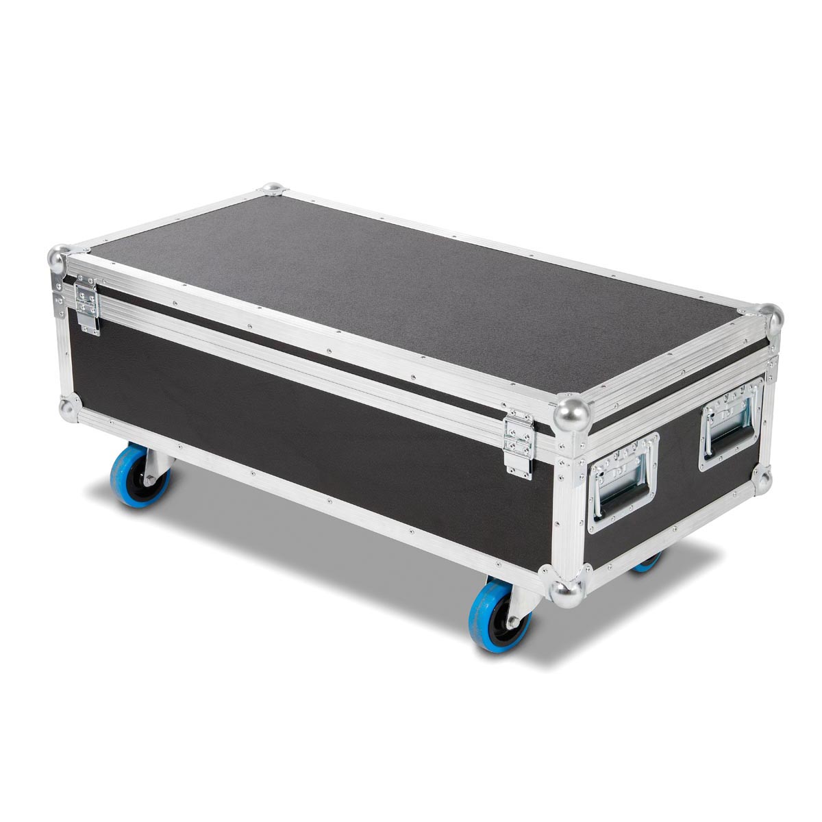 Truhe mit Aussenmaße über Rollen und Kugelecken 1000 x 500 x 380 mm BxTxH