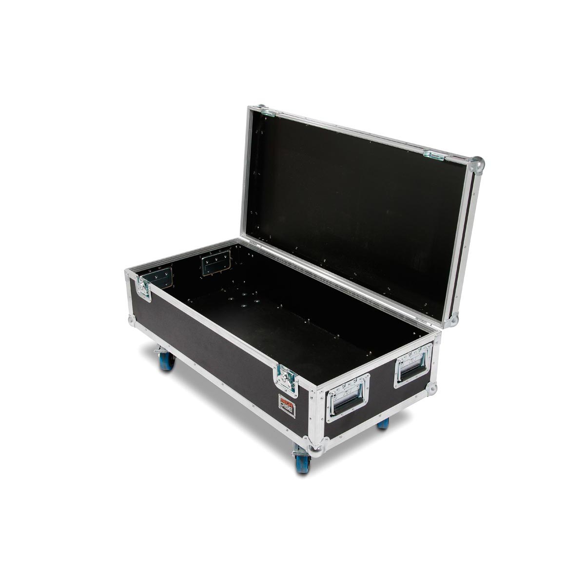 Truhe mit Aussenmaße über Rollen und Kugelecken 1000 x 500 x 380 mm BxTxH