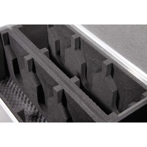 Truhencase für 6x Magic Dotz LED Beam RGBW + 10cm Zubehörfach