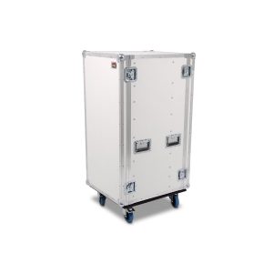 23HE Live Rack 51,5 weiß mit Rollen