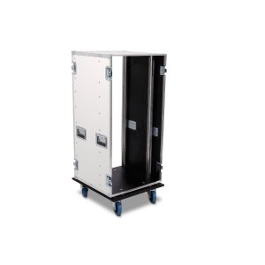 23HE Live Rack 51,5 weiß mit Rollen