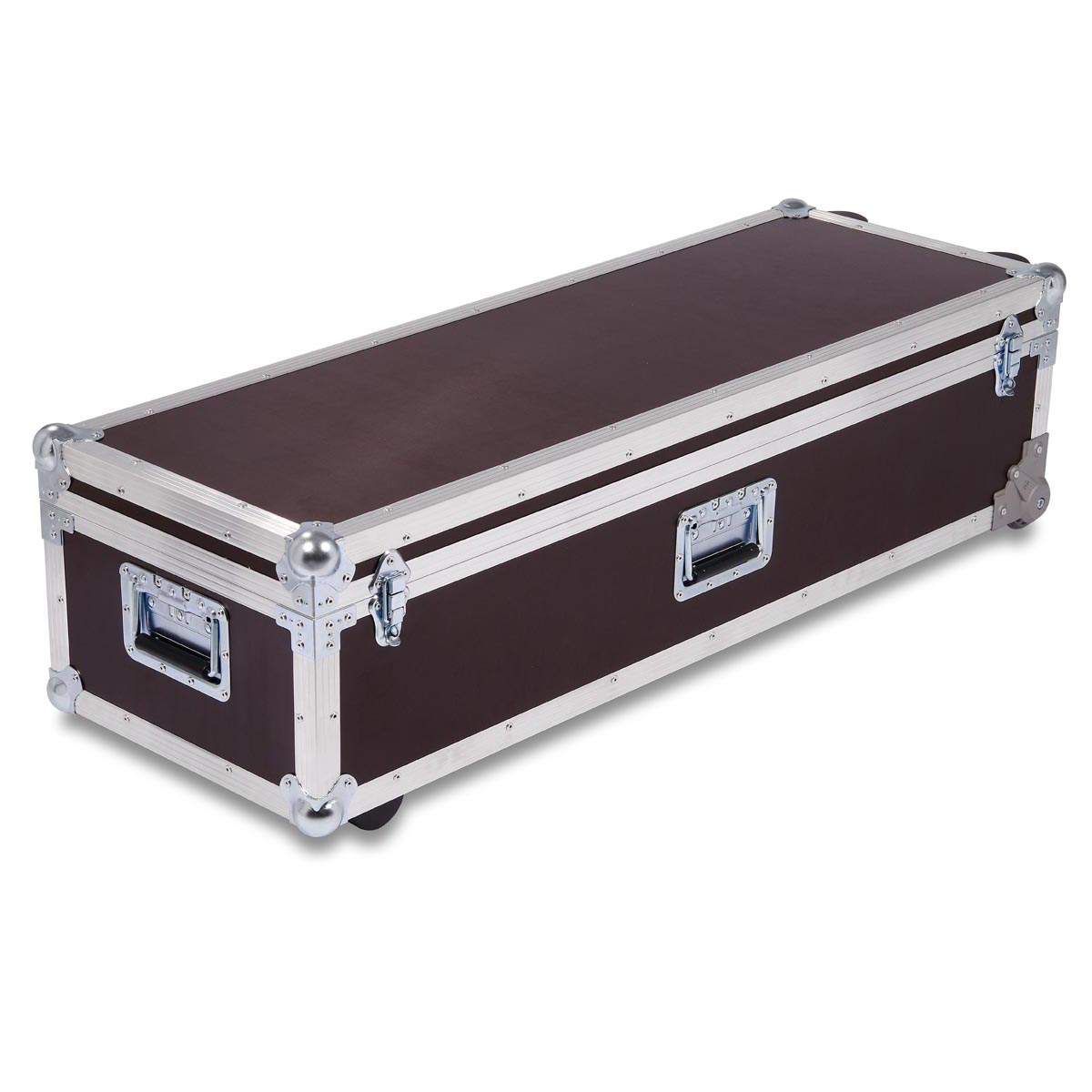 Truhencase 1050x360x260 mm BxTxH mit Eckeinbaurollen