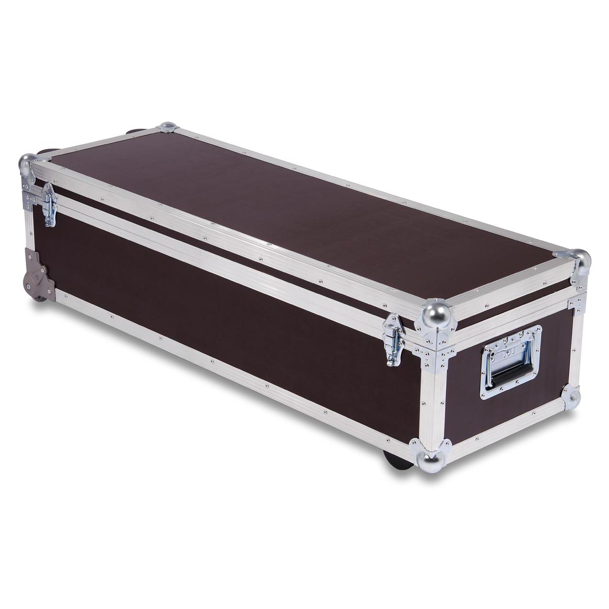 Truhencase 1050x360x260 mm BxTxH mit Eckeinbaurollen