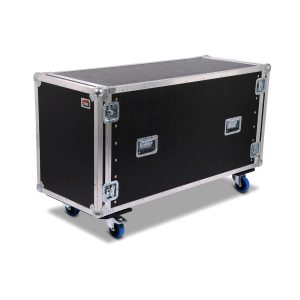 14HE Live Rack 120 Rackschiene hinten Rollen