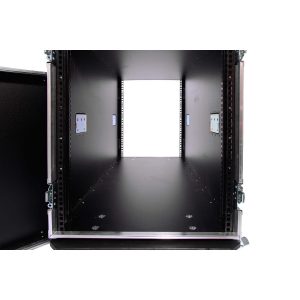 14HE Live Rack 120 Rackschiene hinten Rollen