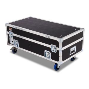 Truhencase mit Eckeinbaurollen für diverse LapTos, Router und Zubehör