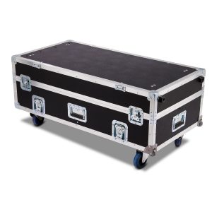 Truhencase mit Eckeinbaurollen für diverse LapTos, Router und Zubehör