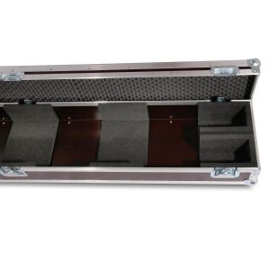 Flightcase 2100 x (90+90) x 130 mm mit abnehmbarem Deckel