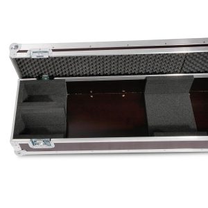 Flightcase 2100 x (90+90) x 130 mm mit abnehmbarem Deckel