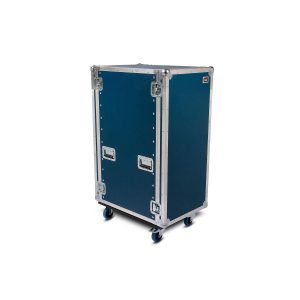 24 HE Profi Rack 60 cm Einbautiefe mit Rackschiene hinten