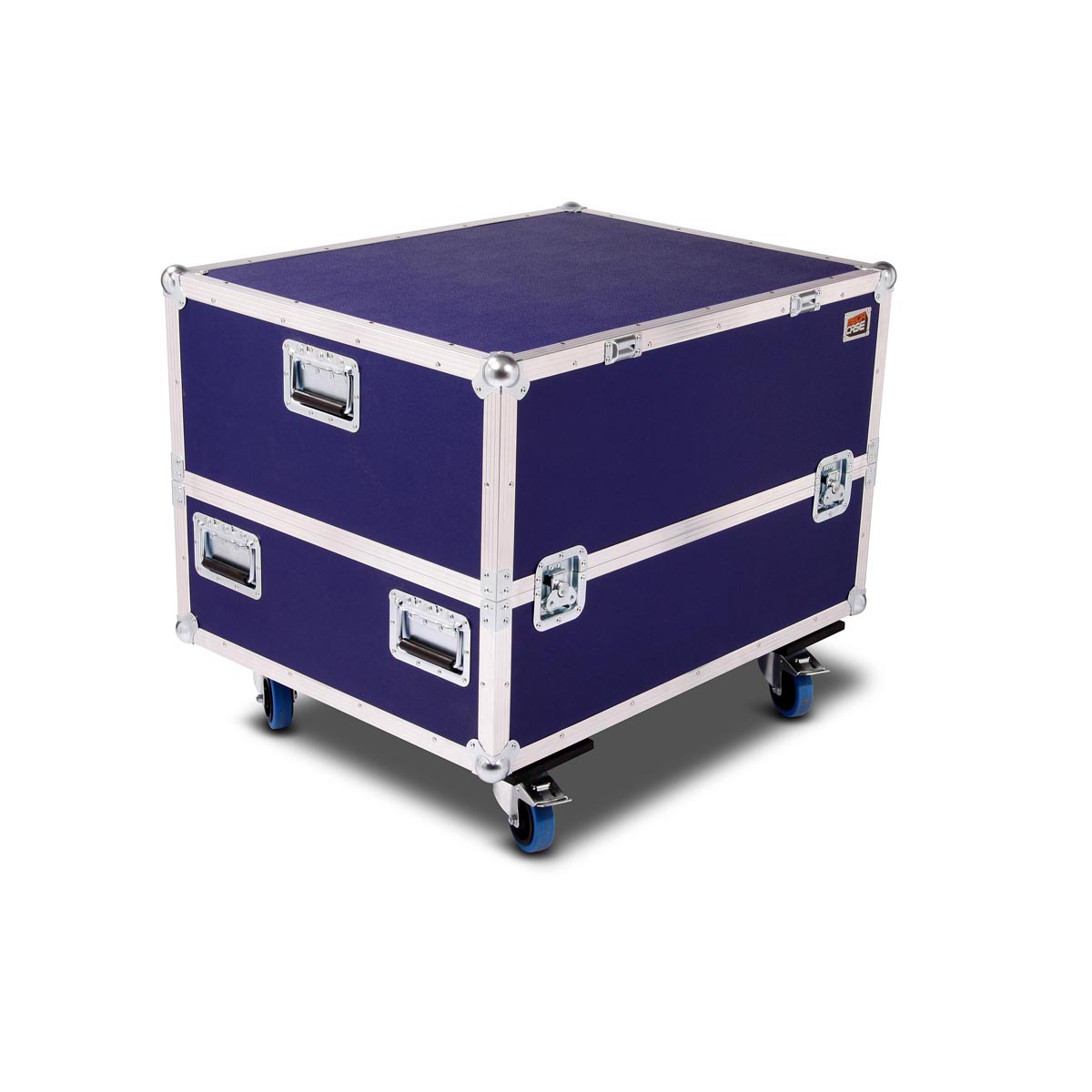 Truhencase nachtblau auf Rollen 850x650x550 mm