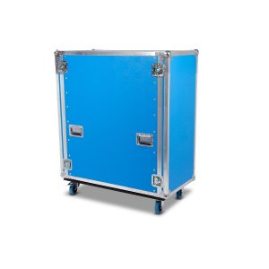 24HE Profi Rack 90 mit Rollen gebremst