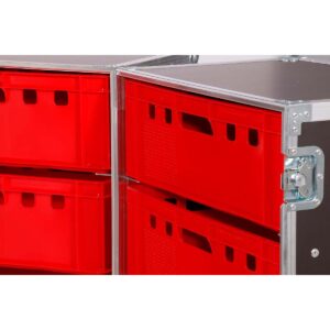 Accessoirekoffer 2x5 Euronorm E2-boxen