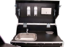 Heavy Kitchen Case mit Waschbecken