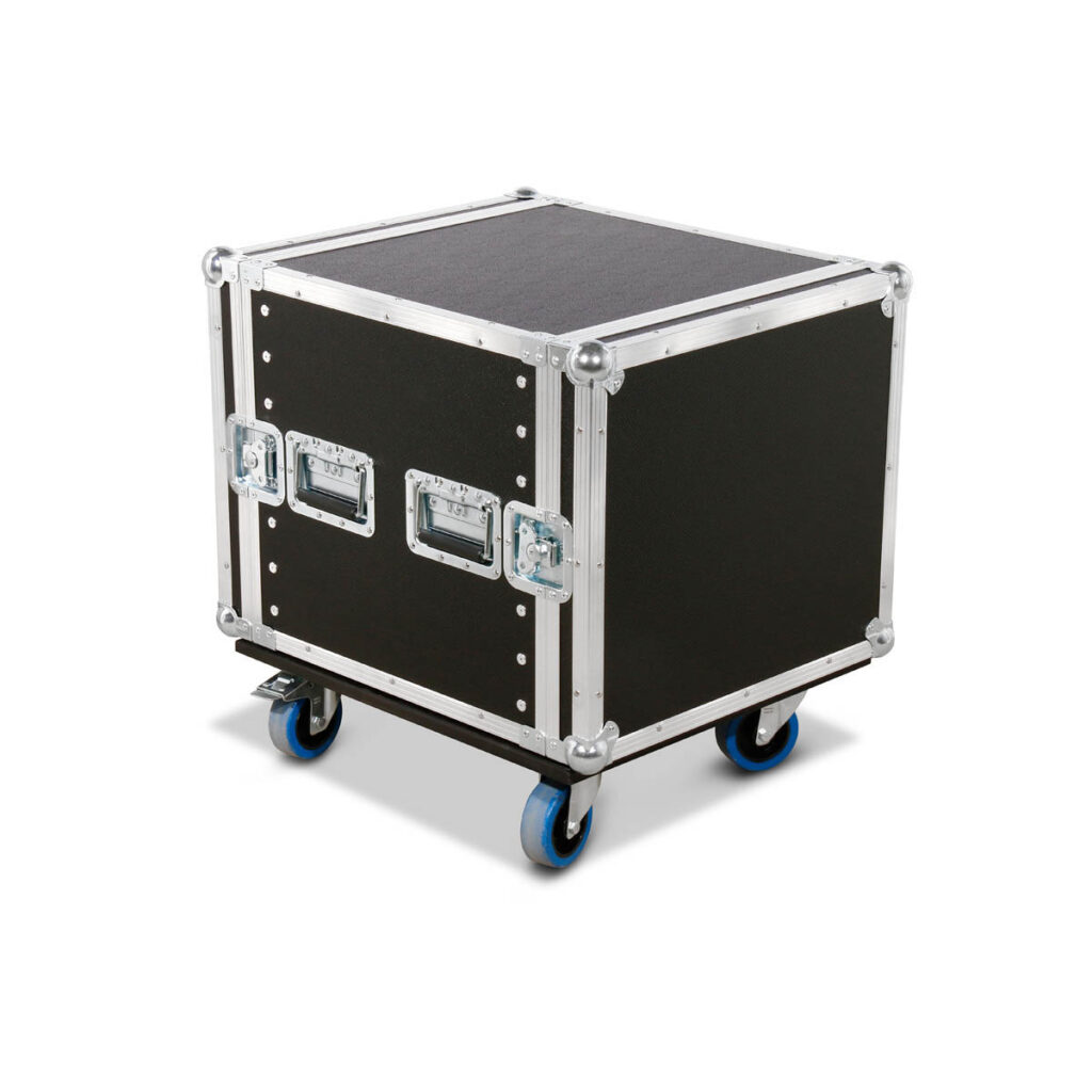 10U Live Rack 50 RSH/COL + wheel | Megacase