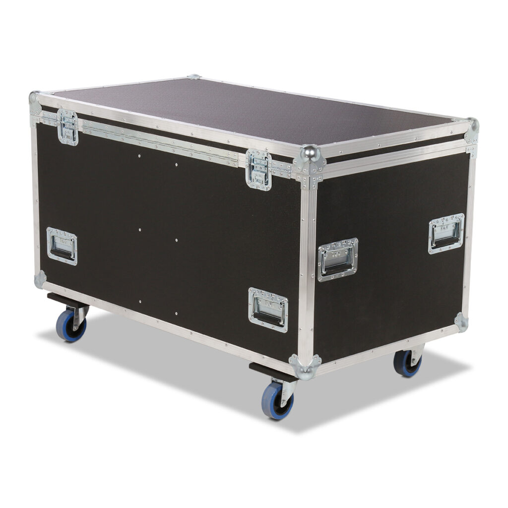 Flightcase 2x Robe Robin DSL + wheel Megacase