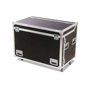 Workstation Office Case schwarz mit abnehmbaren Deckeln