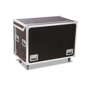 Workstation Office Case schwarz mit abnehmbaren Deckeln