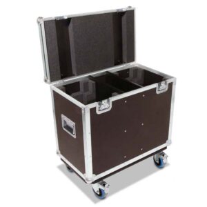 Live chest case 2x Eliminator Stryker Beam Moving Heads