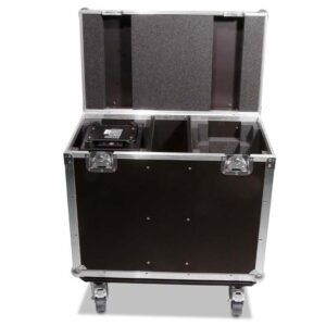 Live chest case 2x Eliminator Stryker Beam Moving Heads